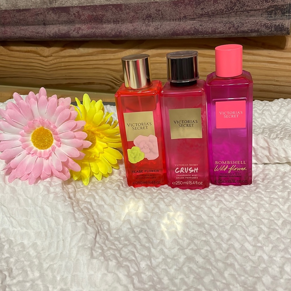 3 brand new bottles